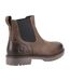 Mens bodicote leather chelsea boots brown Cotswold