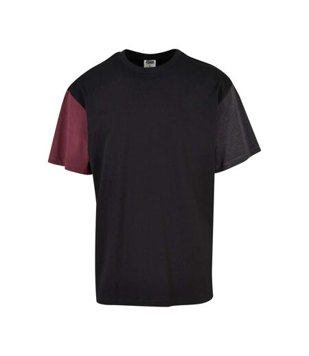 T-shirt Motif/style Blocs De Couleurs Homme Noir Urban Classics