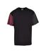 T-shirt Motif/style Blocs De Couleurs Homme Noir Urban Classics-1