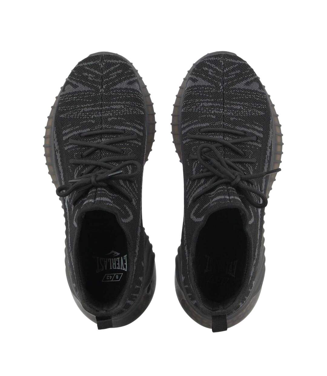 Mens Rassay Lace Up Shoes Black Everlast-3