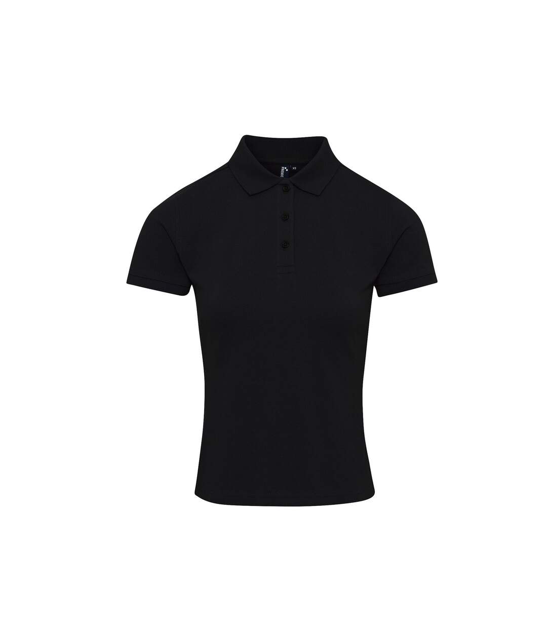 Polo coolchecker plus femme noir Premier