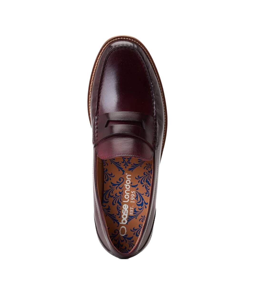 Mocassins Penny Garfield Homme Bordeaux Base London-4