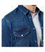 Chemise bleu moyen homme kaporal diego-3
