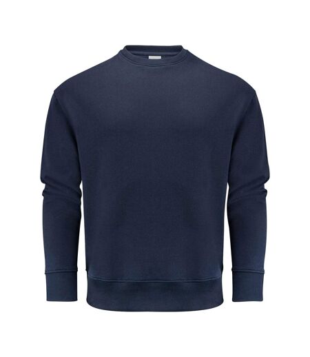 Unisex Adult Hopedale Crew Neck Sweatshirt Navy James Harvest