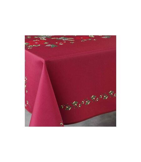 Nappe Imprimée Isadora 150x240cm Rouge