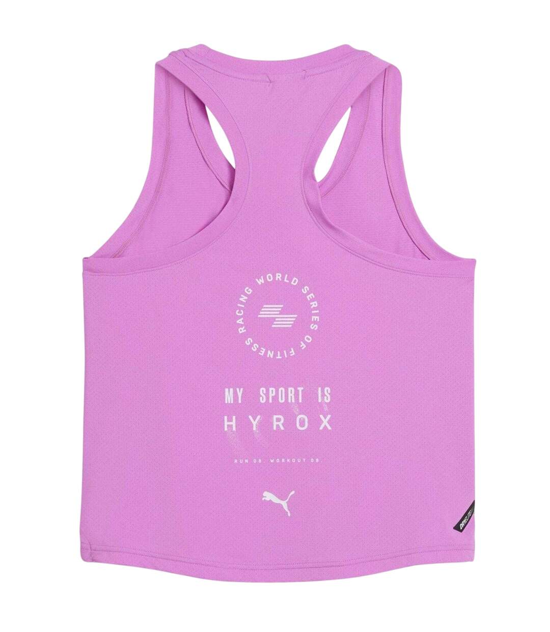 Womens/ladies Hyrox Dryelite Tank Top Orchid Puma-2