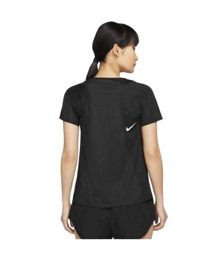 Haut Manches Courtes Compétition Femme Noir Nike