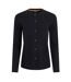 Womens/ladies Hayley Knitted Cardigan Navy Weird Fish-2