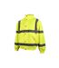 Hi-vis Yellow Bomber Jacket Multi Colour Scan-1
