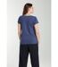Tee shirt col rond lurex manches courtes femme Tee Summer Twilight  | Gerard Pasquier-4