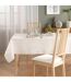 Nappe Jacquard Stella 140x250cm Blanc-4