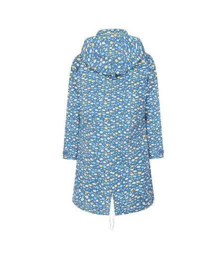 Veste Imperméable Motif/style Marguerite Femme Bleu Sarcelle Lazy Jacks