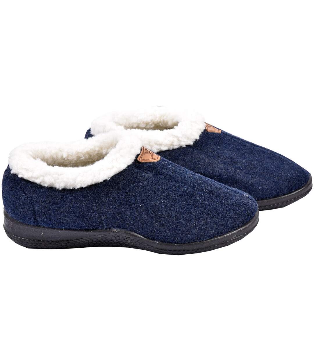 PANTOUFLE Femme Chausson COCOONING MD6088 MARINE-2