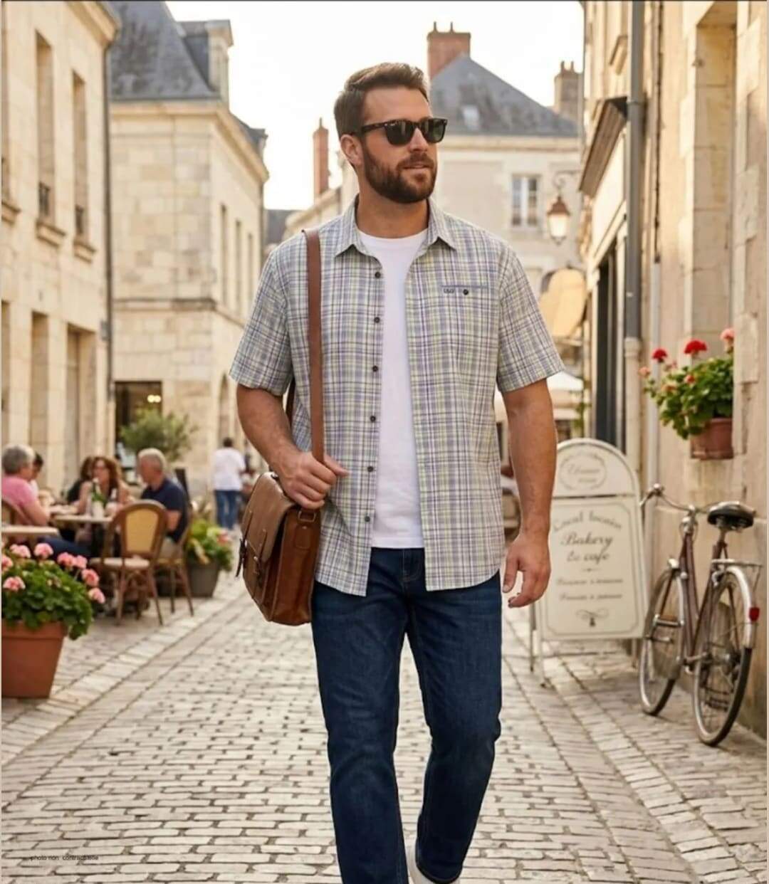 CHALLENGER CH4011 Chemisettes manches courtes : le confort infroissable au style rafraîchissant-5