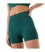 Womens/ladies Nylon Shorts Forest Green USA-3