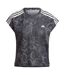 T-shirt Course À Pied Motif/style Imprimé Serpent Femme Noir Adidas-1