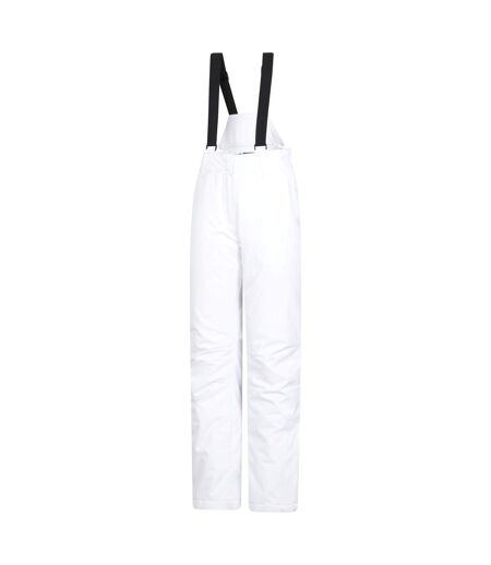 Womens/ladies moon ii ski trousers white Mountain Warehouse