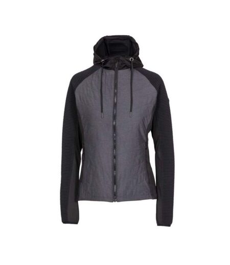 Trespass Womens/Ladies Grace Sports Full Zip Hoodie (Black) - UTTP5262