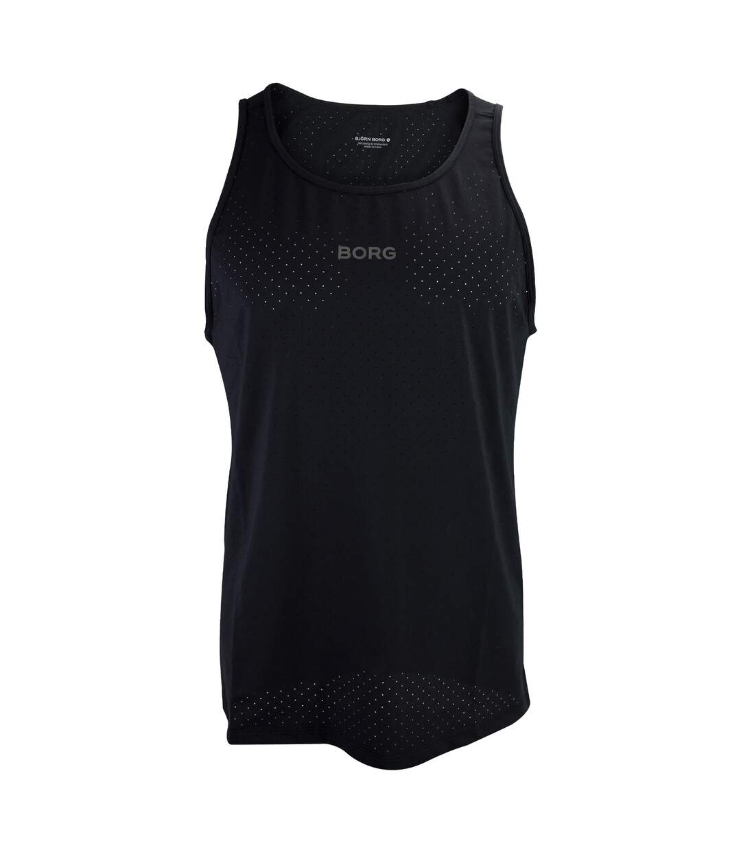 Running Breathable and Lightweight Perforated Sleeveless Tank Top for Men-1