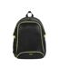 Sac À Dos Osaka Basic Taille Unique Noir Vert Citron Shugon-1