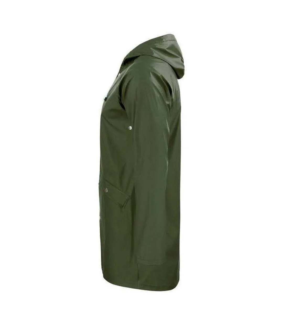 Veste Imperméable Adulte Vert Foncé Clique-3