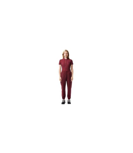 Pantalon De Jogging Femme Bordeaux Lacoste