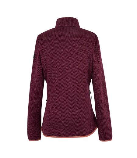 Veste Polaire Elzie Femme Rouge Sombre Bordeaux Regatta