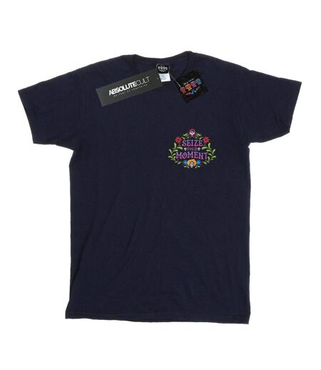 Disney - T-shirt COCO SEIZE YOUR MOMENT - Femme (Bleu marine) - UTBI16413