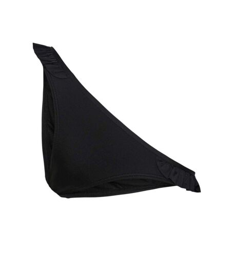Bas De Maillot De Bain Motif/style À Volants Femme Noir Pieces