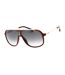 Lunettes De Soleil Motif/style Dégradé Homme Taille Unique Gris Foncé Rouge Carrera-2