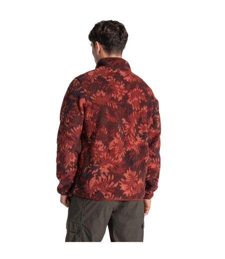 Haut Polaire Motif/style Feuille Tatton Homme Jaspe Rouge Craghoppers