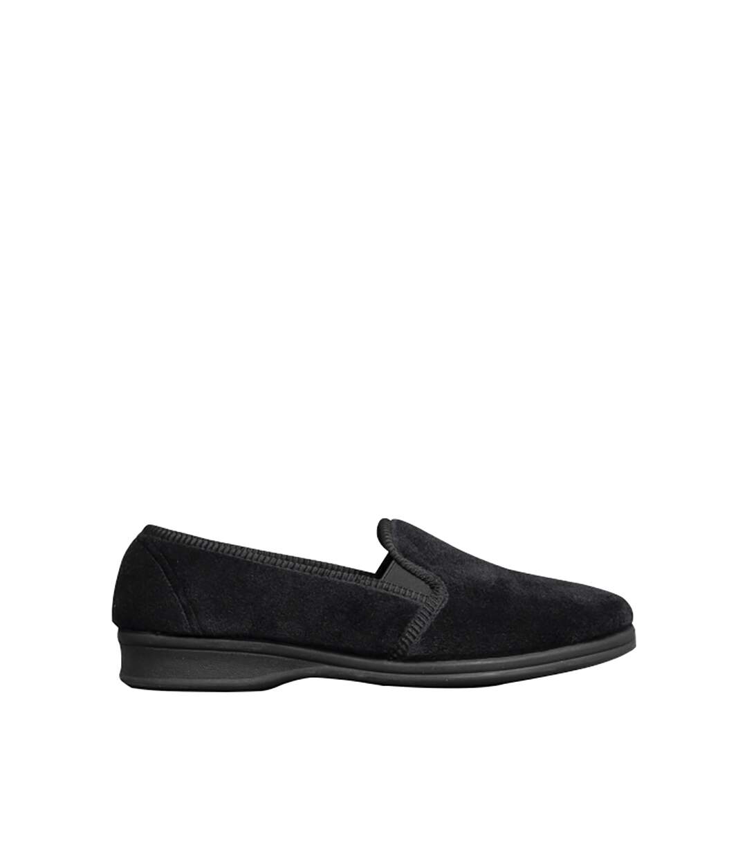 Mirak Shepton Slip-On Slipper / Mens Slippers / Classic Slippers (Black) - UTFS905-2