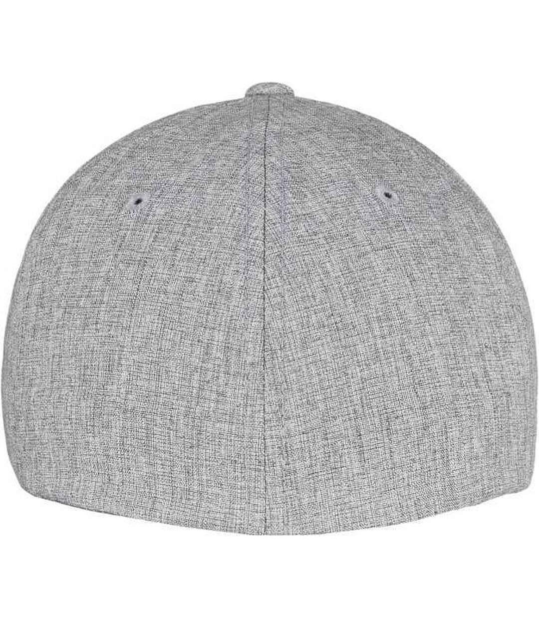 Casquette De Baseball Gris Chiné Flexfit-2