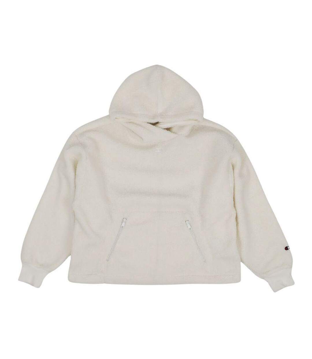 Sweat À Capuche Femme Blanc Champion-1