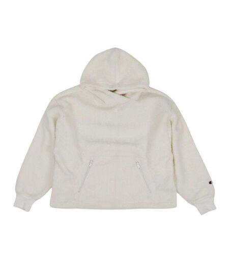 Sweat À Capuche Femme Blanc Champion
