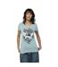 T-shirt en col V manches courtes femme Epee Coeur Vondutch-1