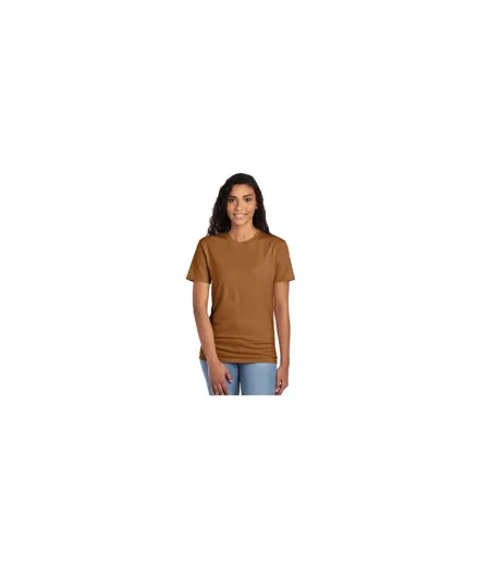 T-shirt Eco Premium Homme Marron Doré Jerzees