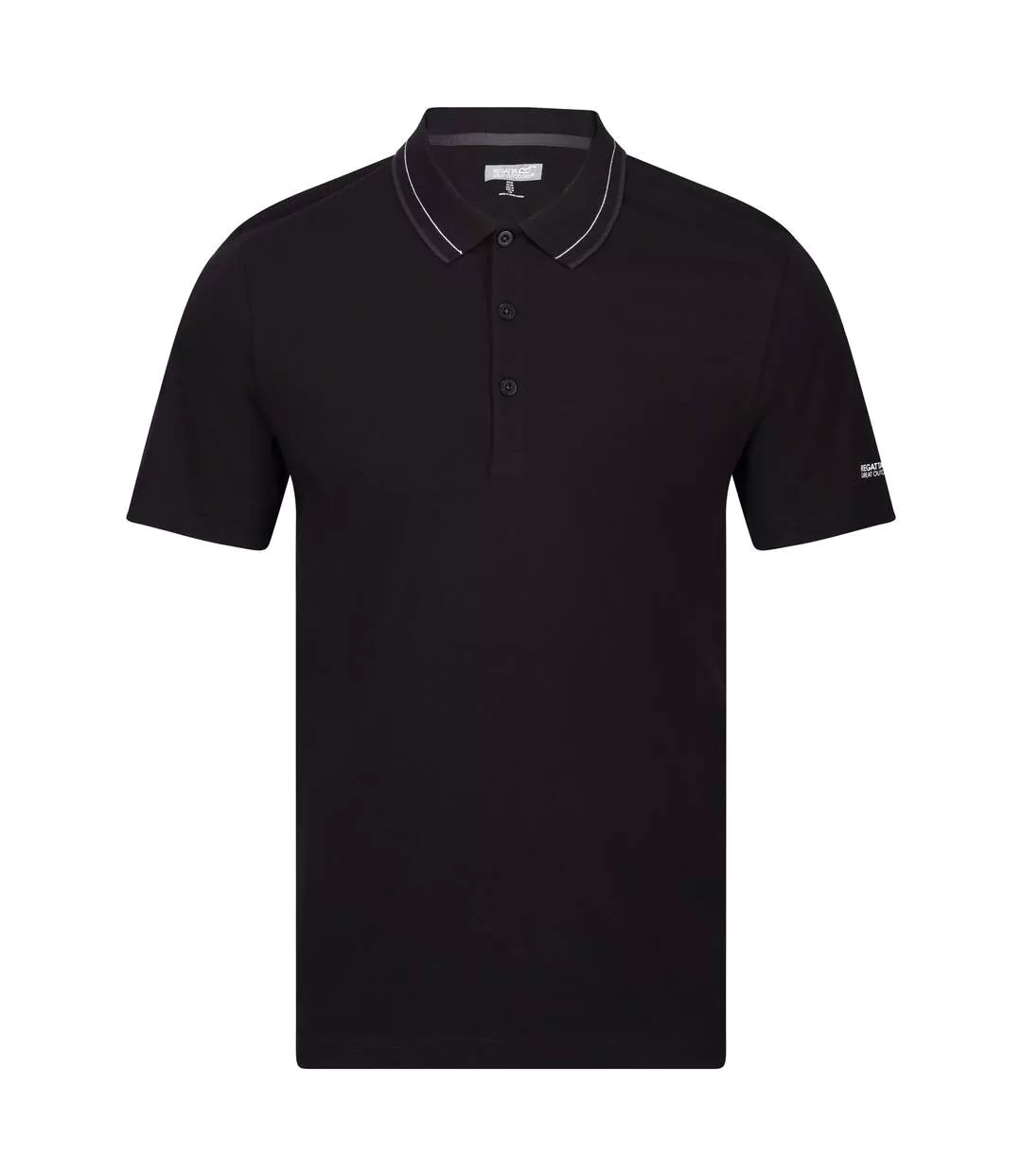 Polo Forley Homme Noir Regatta-2