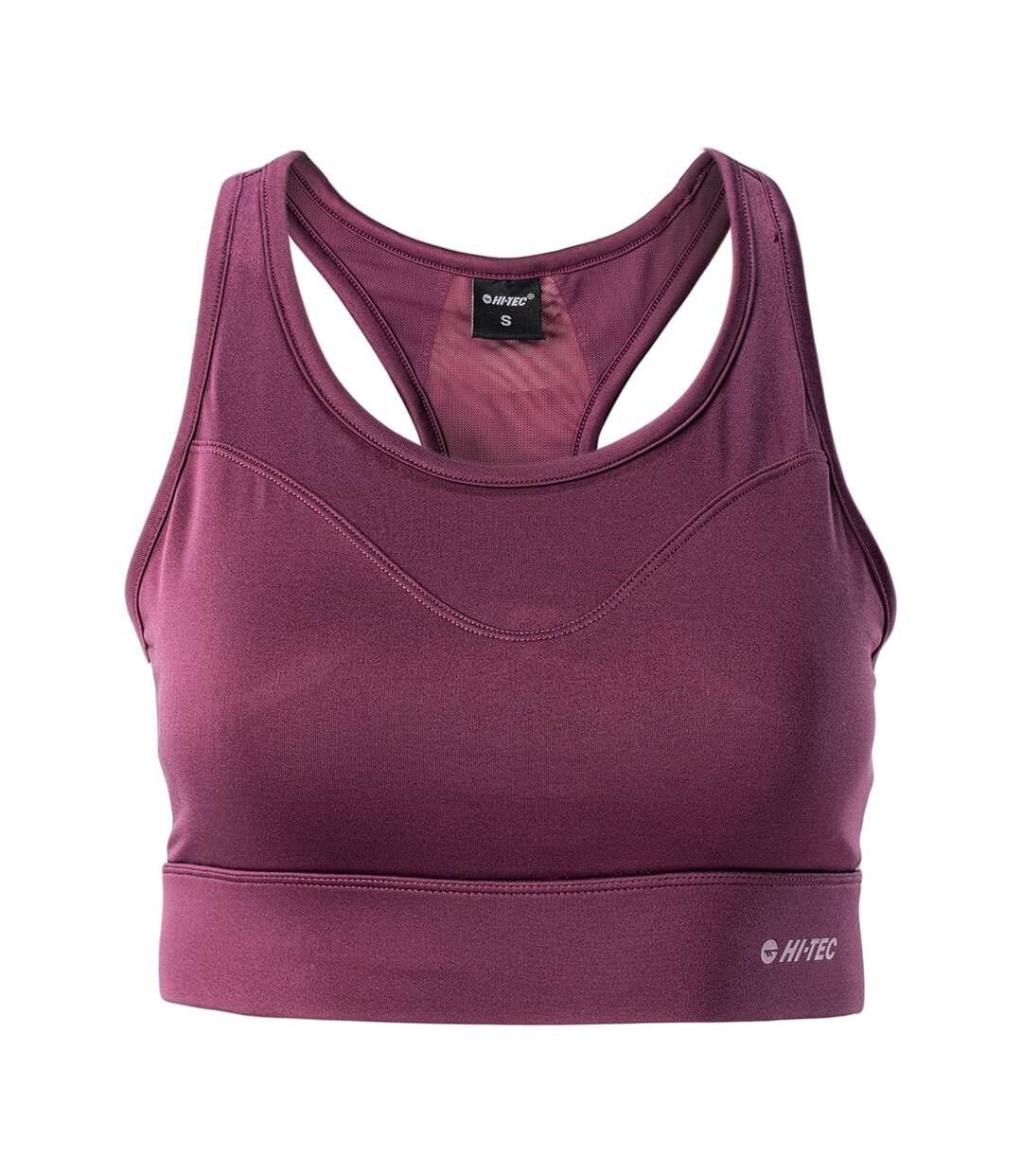 Soutien-gorge lady usle femme amarante / mauve rosé Hi-Tec-1