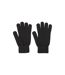 Mens Knitted Everyday Gloves Black Mountain Warehouse-3