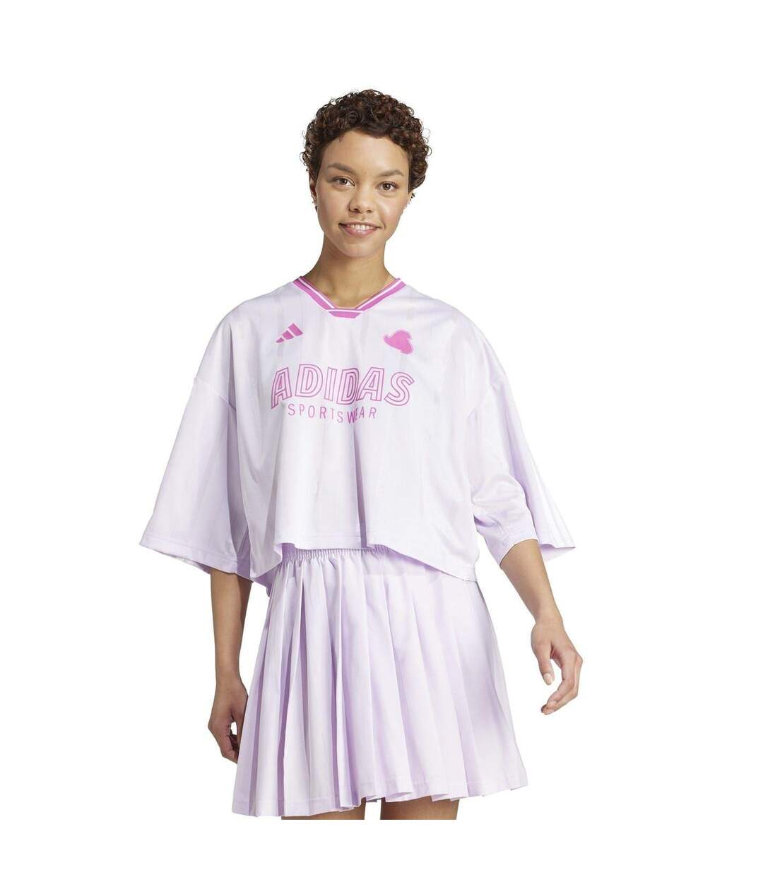 Maillot Tiro Femme Lavande Pâle Adidas-1