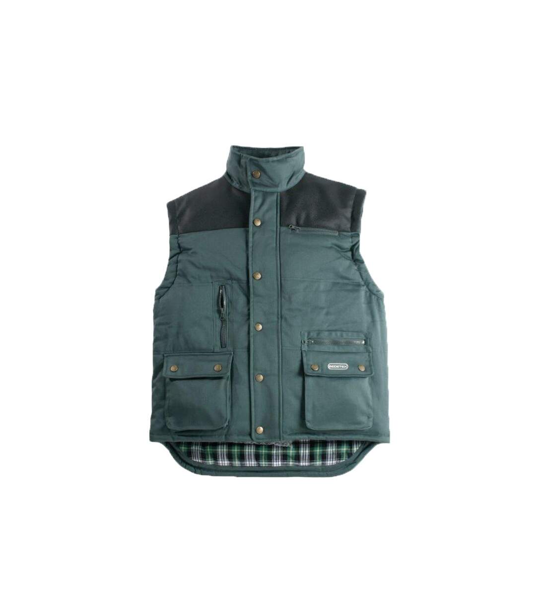 Gilet sans manches bi - matière 420501U001 - MD