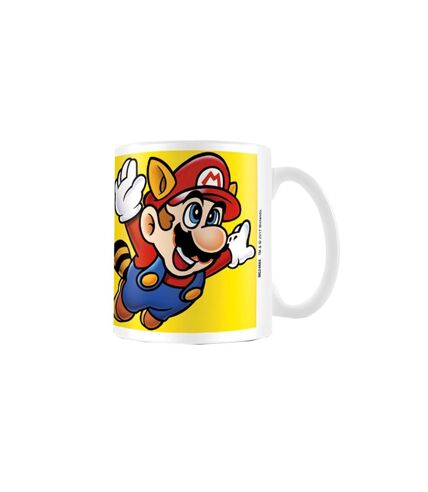Super Mario Bros 3 Mug (White/Yellow/Blue) (One Size) - UTPM1896