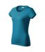 T-shirt Resist Femme Bleu Pétrole Malfini-3