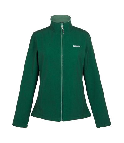 Womens/ladies connie v softshell walking jacket rainforest marl Regatta