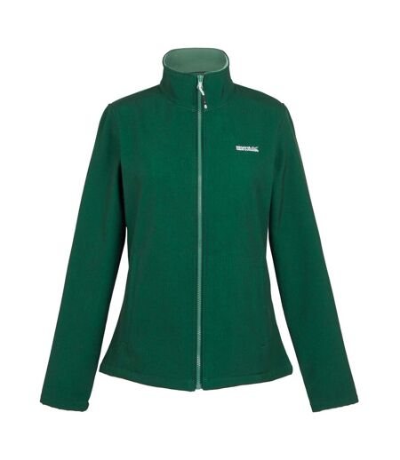 Womens/ladies connie v softshell walking jacket rainforest marl Regatta