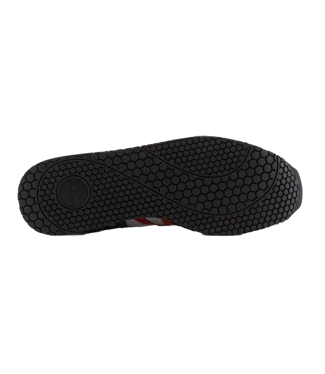 Baskets Homme Bleu Marine Rouge Gris Armani Exchange-4