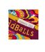 Womens/ladies festival boxer shorts multicoloured OddBalls