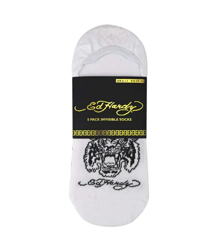5 Pack Mens Cotton Rich Invisible Low Cut Trainer Sports Socks