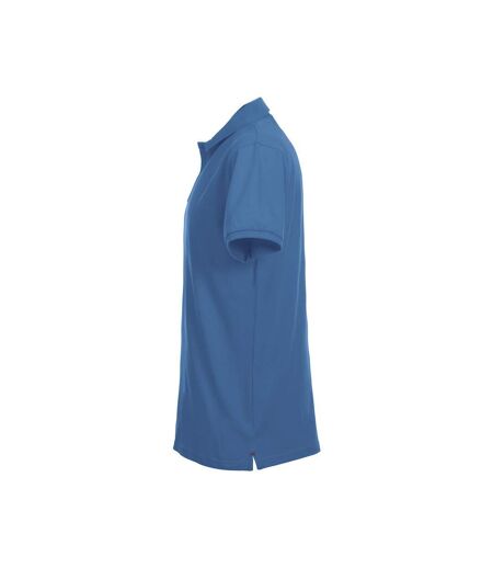 Polo Premium Femme Bleu Roi Clique